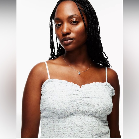 NWT Aritzia Wilfred woodland floral tank - Picture 3 of 13